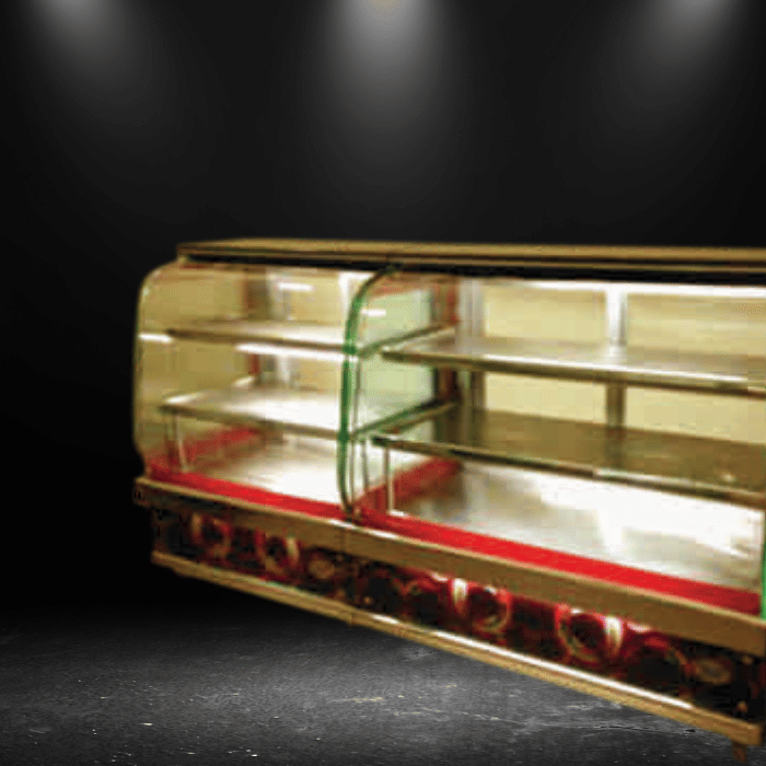 J Bend Sweet Display Counter