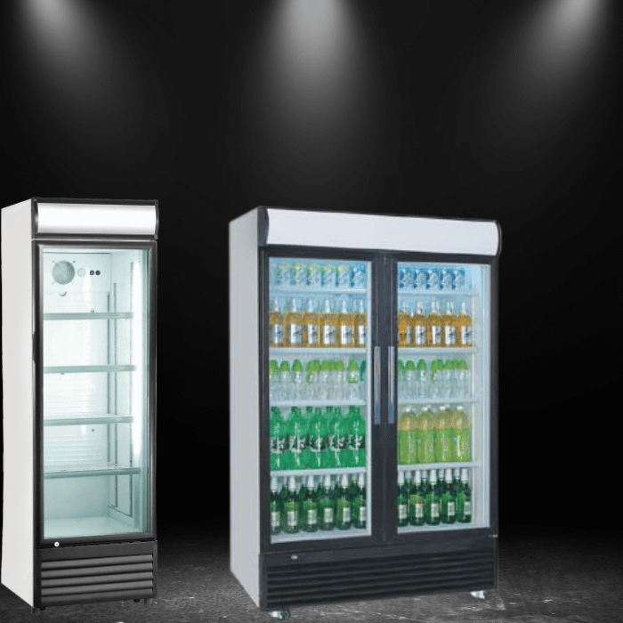 Single / Two Door Upright Showcase / Visi Cooler
